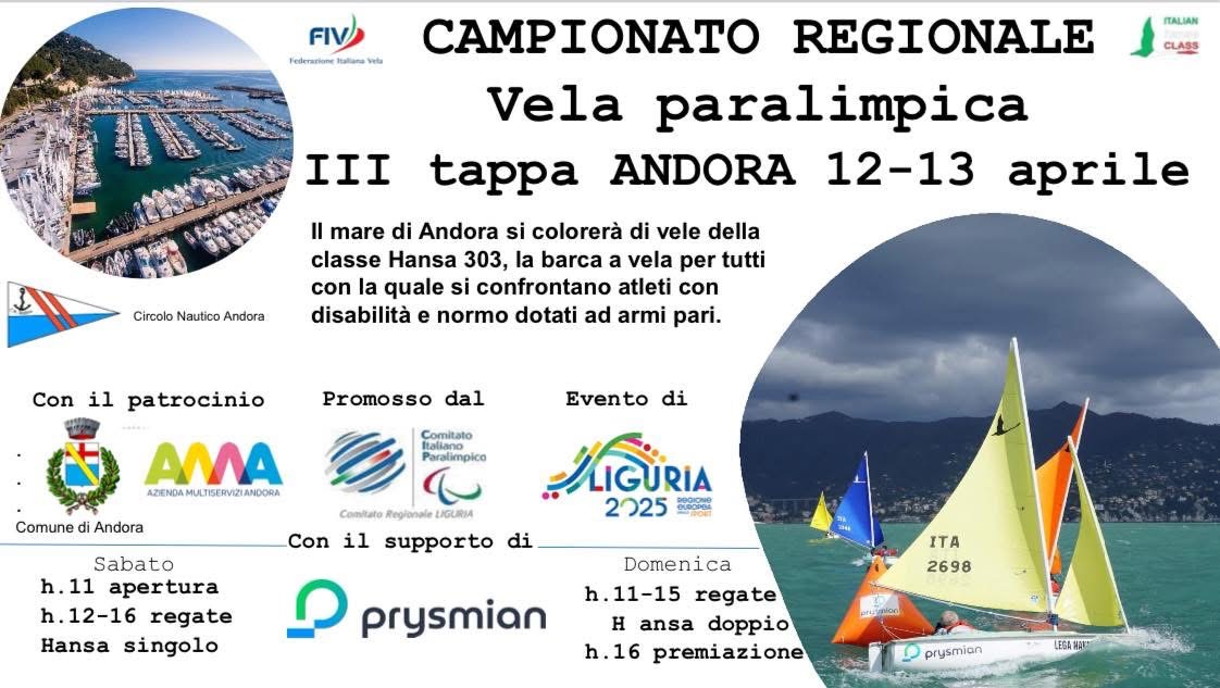 3° TAPPA CAMPIONATO REGIONALE LIGURIA - ANDORA